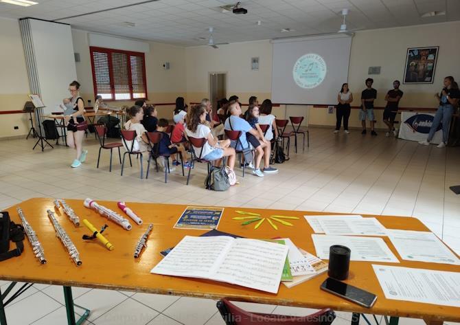 Un momento dell'open day