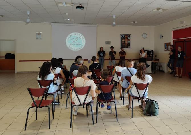 Un momento dell'open day