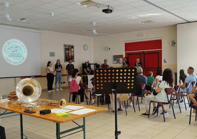 Un momento dell'open day