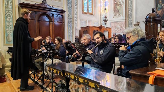 La banda in chiesa
