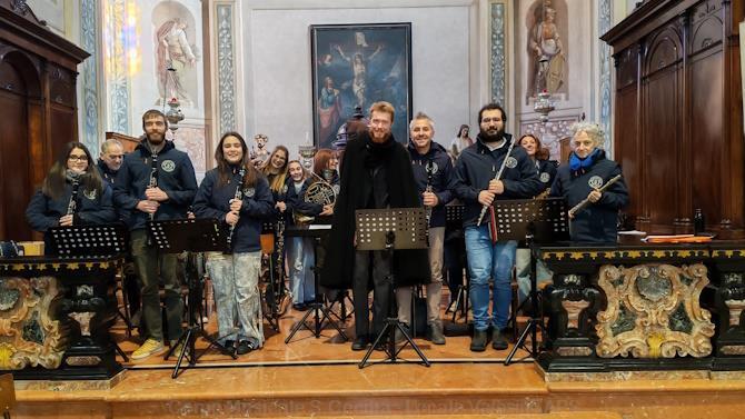 La banda in chiesa