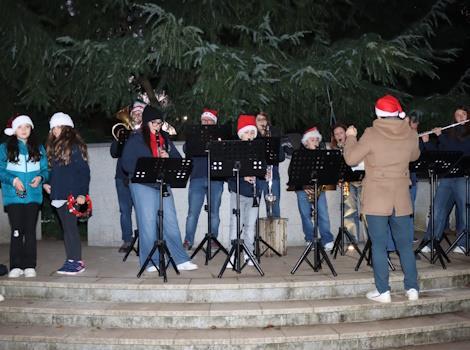Accensione albero di Natale