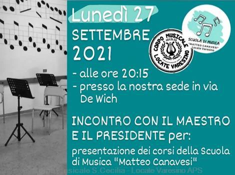 Presentazione scuola di musica