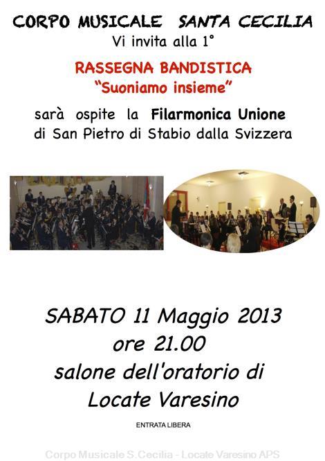 Locandina del concerto