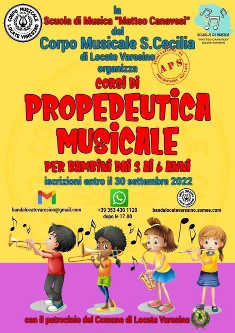 Propedeutica musicale 2022