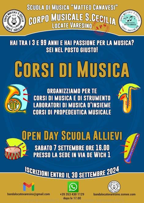 Corsi di musica 2024/2025